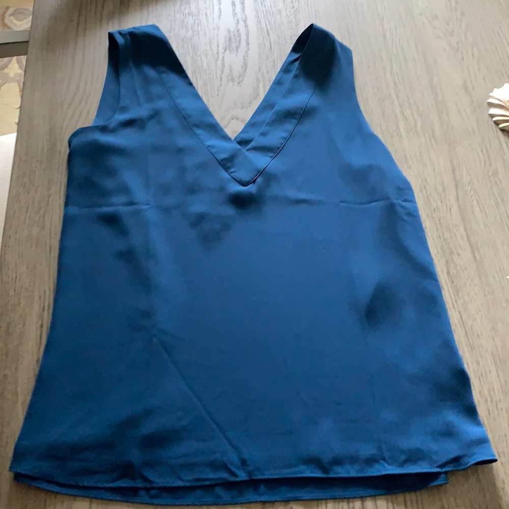 Lily blue sleeveless top. Worn once.